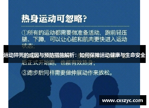 运动猝死的成因与预防措施解析：如何保障运动健康与生命安全